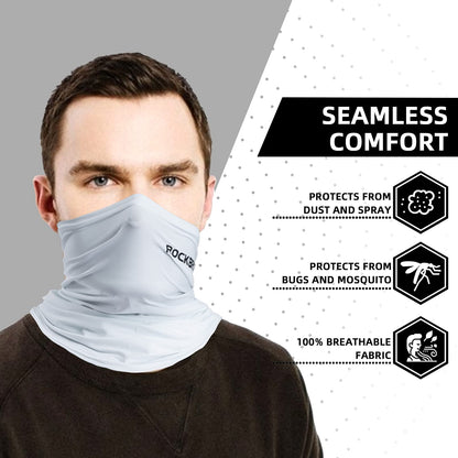 ROCKBROS Cooling Neck Gaiter Bandana Face Mask  Summer Half Face Scarf  for Cycling Fishing - ROCKBROS