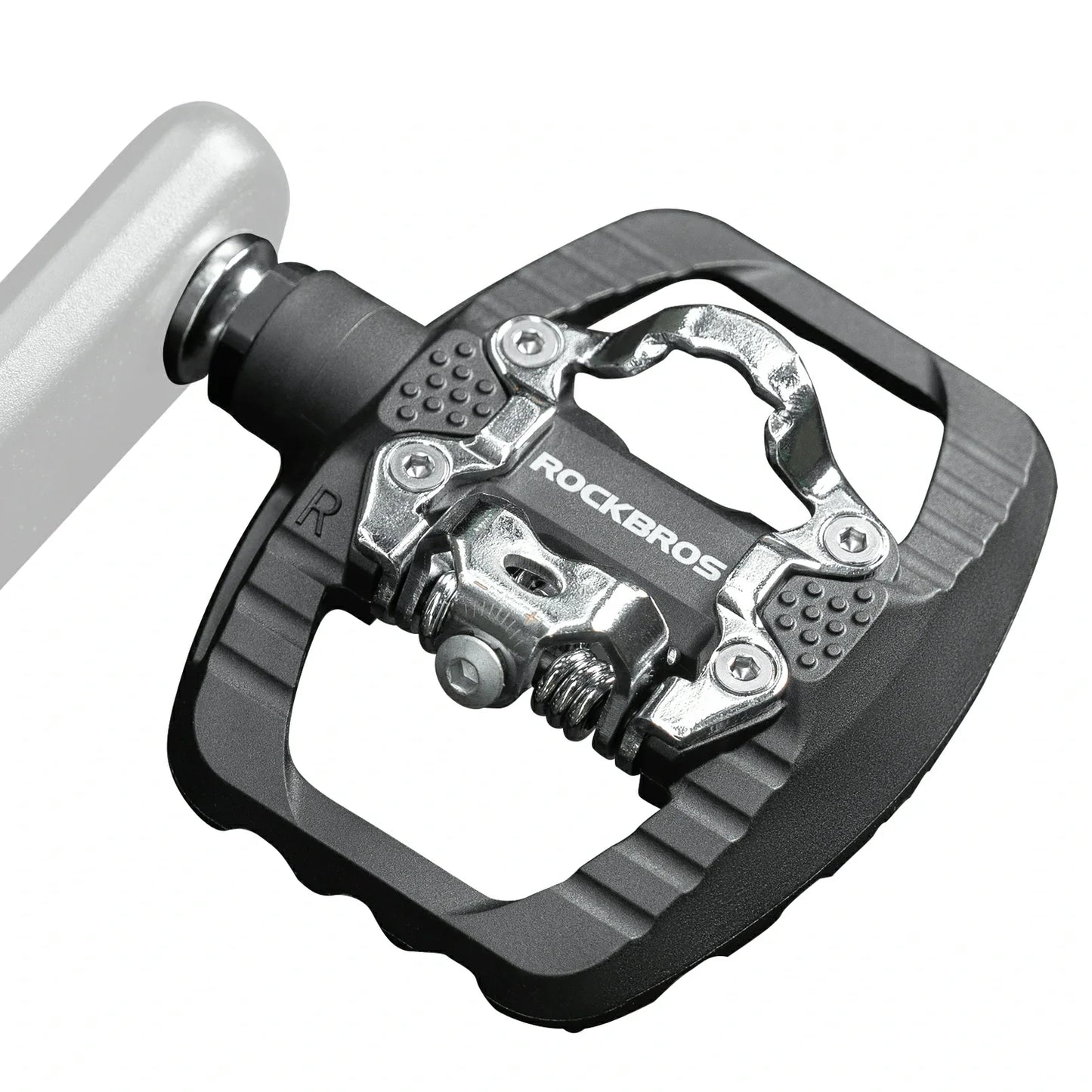 ROCKBROS bicycle pedals dual function SPD & flat pedals