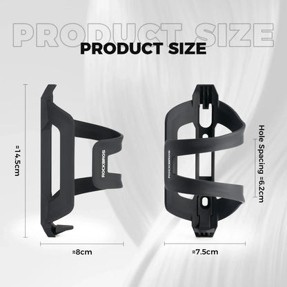 ROCKBROS bike bottle cage ultralight adjustable side-loading