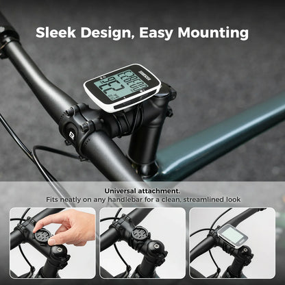 ROCKBROS r1 bike computer gps bluetooth rechargeable