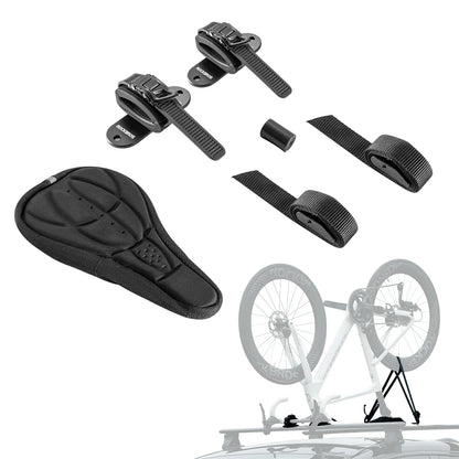 ROCKBROS bike inverted carrier rack with fork mount easy installation