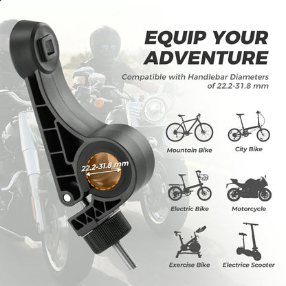 360 degree rotating bike phone holder for iPhone or smartphone
