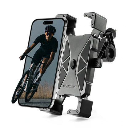 360 degree rotating bike phone holder for iPhone or smartphone#Color_Black