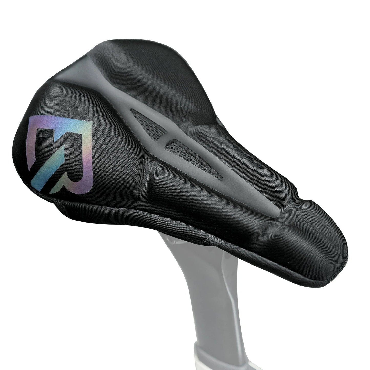 ROCKBROS bike seat cushion cover with 3d-printed shock absorption