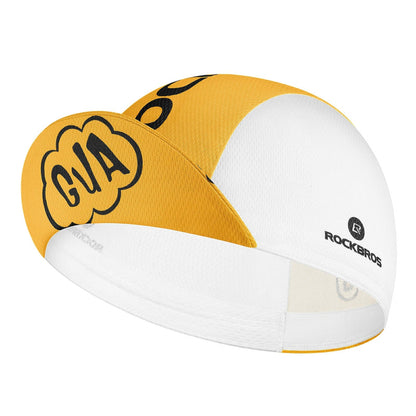 Breathable helmet liner cycling cap for sun protection, suitable for rides#Color_Golden