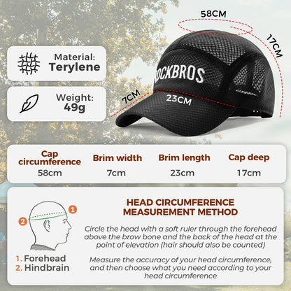 Lightweight Cycling Cap with Sun Protection & Breathable Design