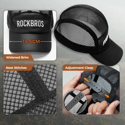 Lightweight Cycling Cap with Sun Protection & Breathable Design