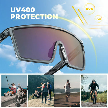 ROCKBROS cycling sunglasses photochromic polarized uv400
#Type_Polarized Lenses-Dark Grey