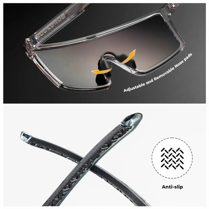 ROCKBROS cycling sunglasses photochromic polarized uv400
#Type_Polarized Lenses-Dark Grey