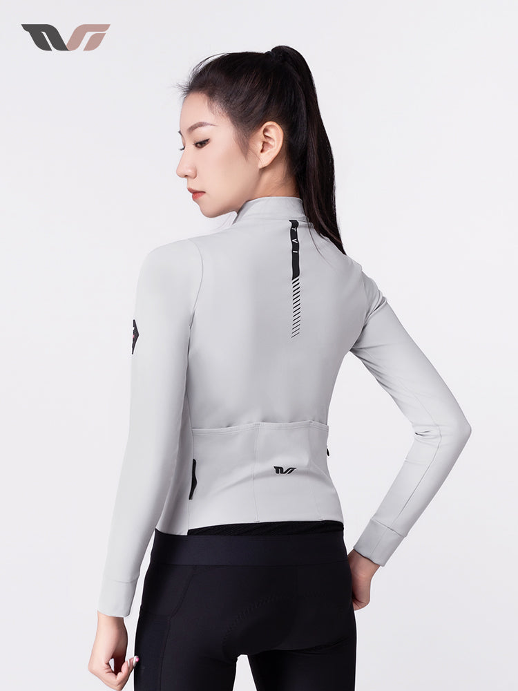 Maillot de cyclisme en polaire léger pour femmes
