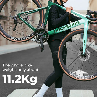 FLR-W3 Aluminum Road Bike#color_Green