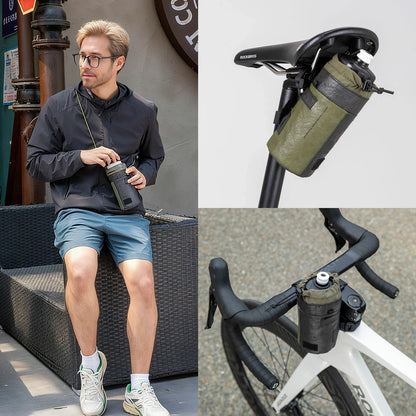 ROCKBROS handlebar bottle bag lightweight 0.7l