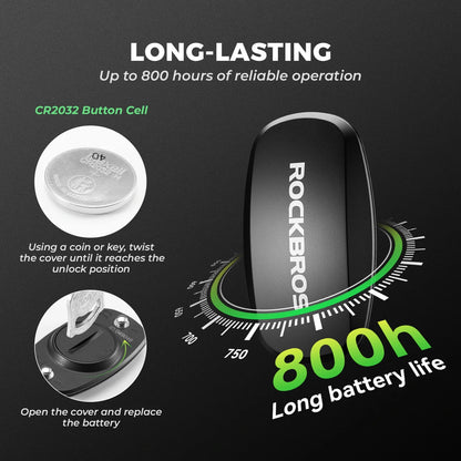ROCKBROS heart rate monitor chest strap bluetooth ant+