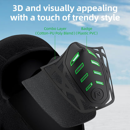 ROCKBROS Balaclava Ski Mask Thermal Windproof Balaclava Mask 3D Design - ROCKBROS