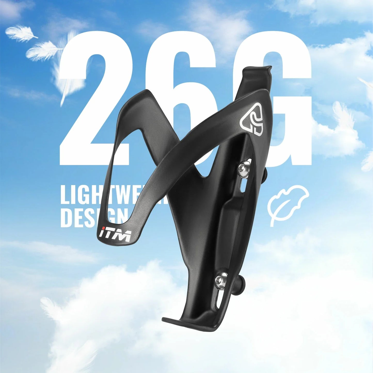 ROCKBROS itm bike bottle cage carbon fiber ultralight sturdy
#Model_CH1