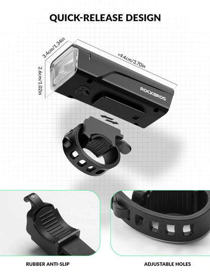 Kids’ Bike Light 260 Lumens Bright Front Safety Light
