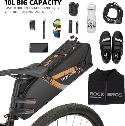 Large Capacity Waterproof Bike Saddle Bag