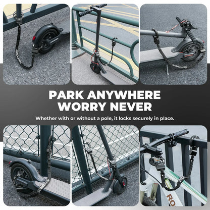 Lightweight Bike & E-Scooter Chain Lock
