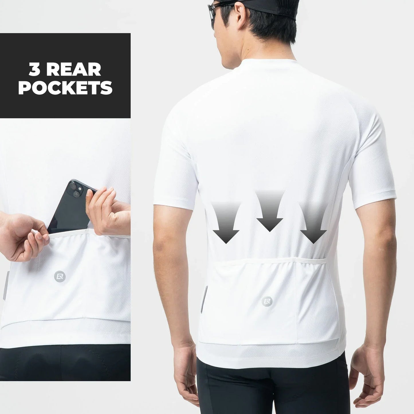 Lightweight Performance T-Shirt YDDX007#Color_White