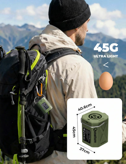 ultralight electric air pump for camping and outdoor use