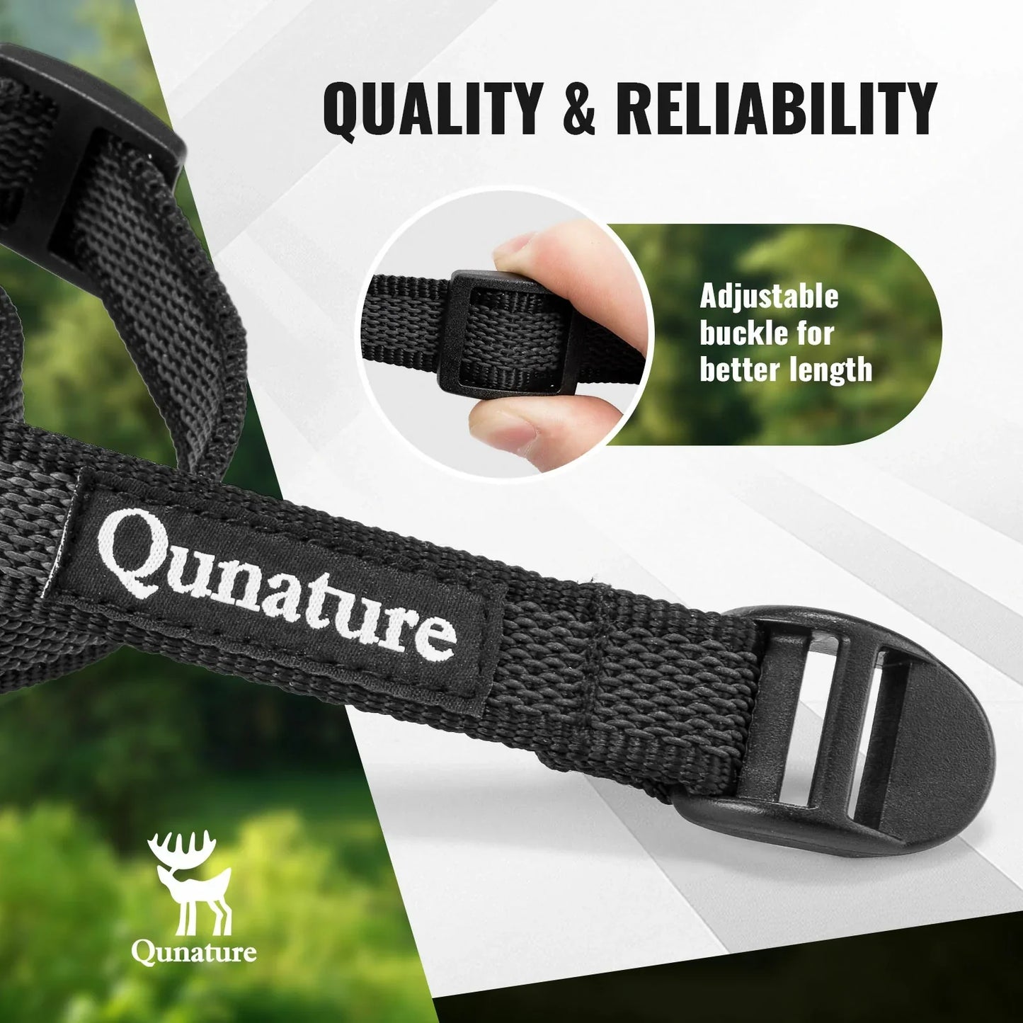 2-Pack Multi-Purpose & Adjustable Cargo Binding Belt for Bikepacking