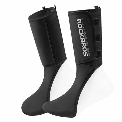 ROCKBROS reusable ankle warmers windproof winter