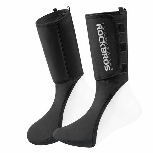 ROCKBROS reusable ankle warmers windproof winter