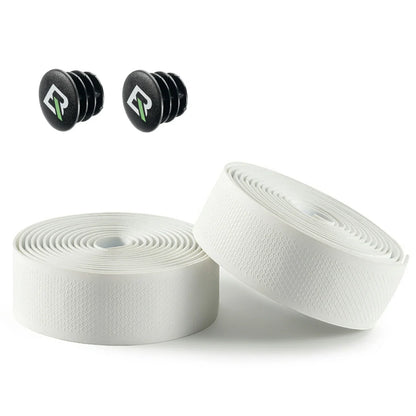 Extra long 220cm 3mm thick road bike handlebar tape for comfort and grip#Style_White-EVA
