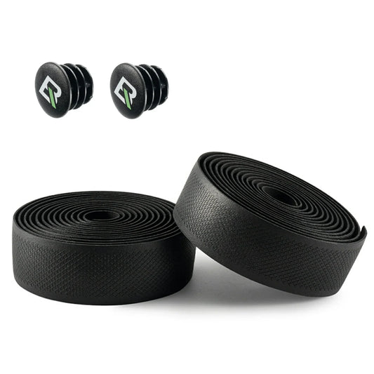 Extra long 220cm 3mm thick road bike handlebar tape for comfort and grip#Style_Black-EVA