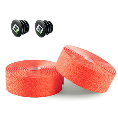 Extra long 220cm 3mm thick road bike handlebar tape for comfort and grip#Style_Orange-EVA