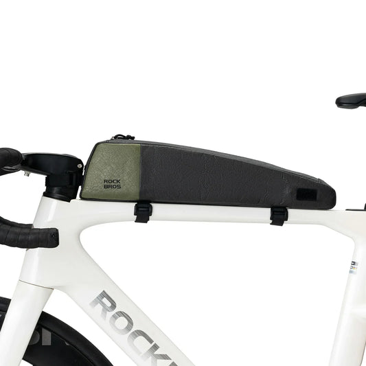 rockbros extended 0.9 l top-tube frame bag