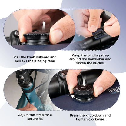 road-to-sky 4-litre black handlebar roll