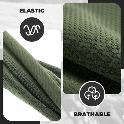 Road-to-Sky dark green cycling neck gaiter bike scarf for outdoor riding#Color_Green