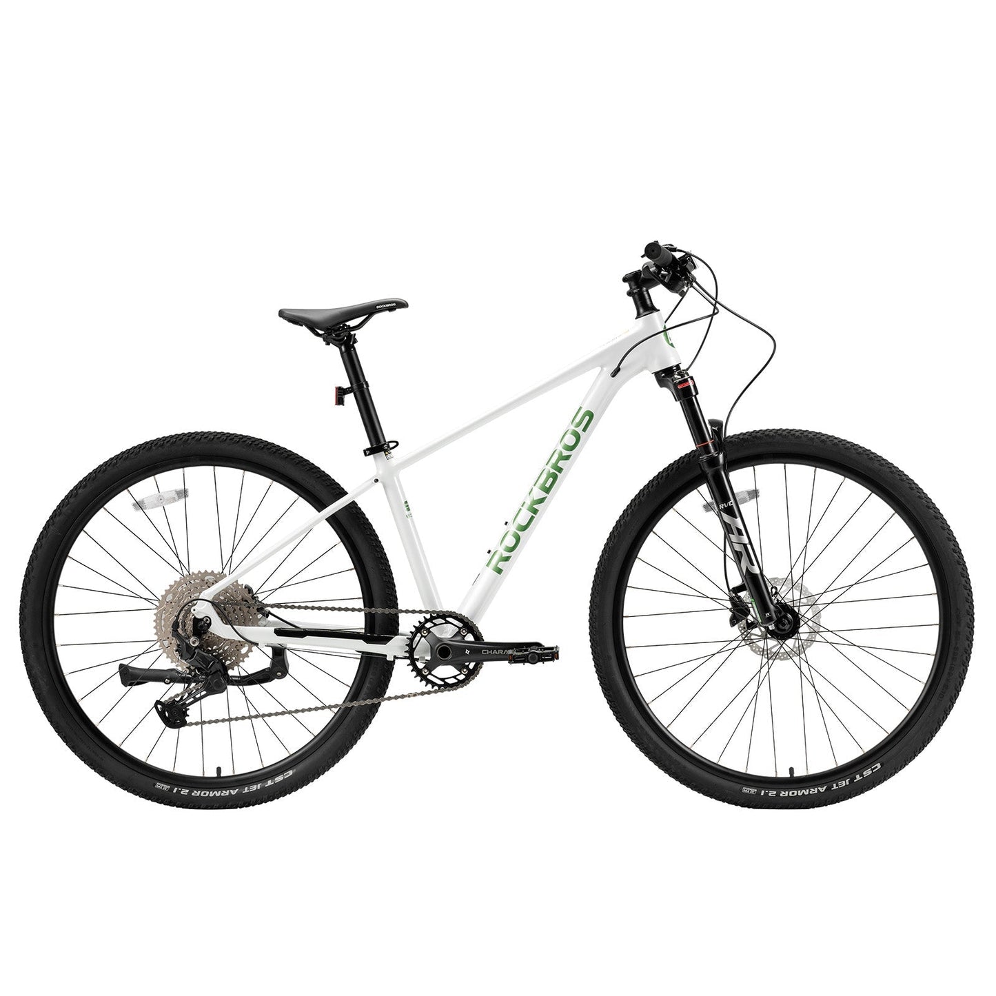 MT400 29 Inch Mountain Bike with 1×10 Gears ROCKBROS#Color_White