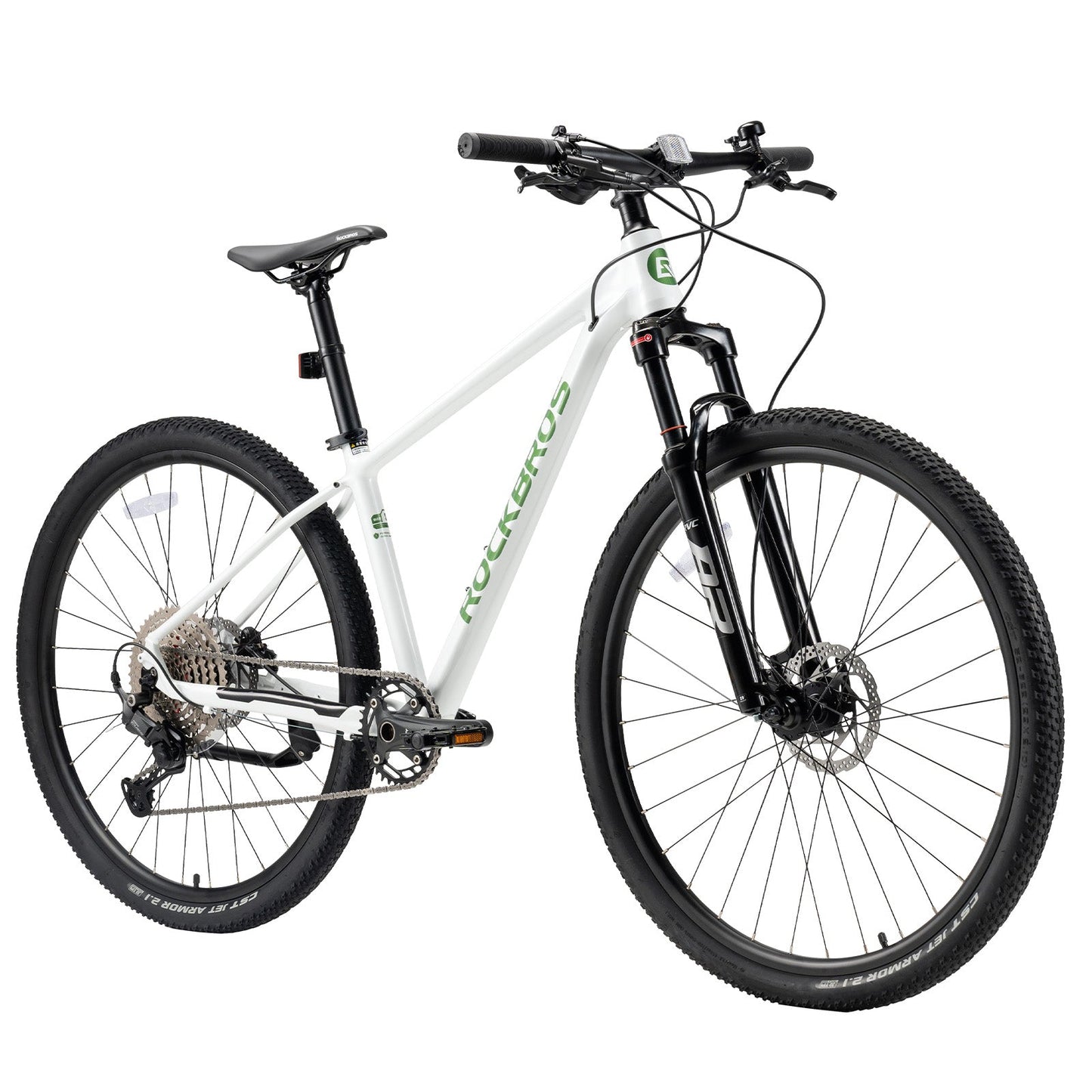 MT400 29 Inch Mountain Bike with 1×10 Gears ROCKBROS#Color_White