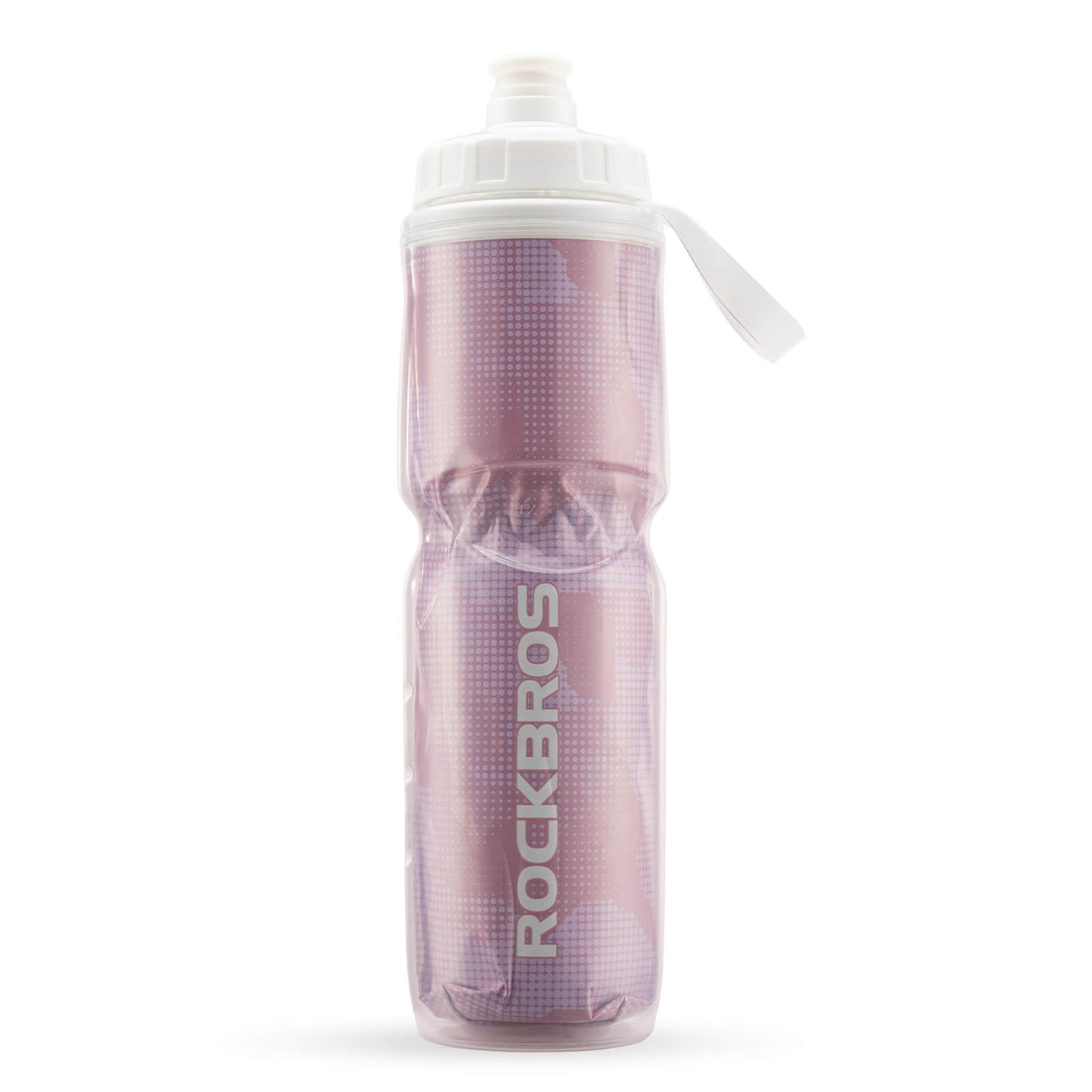 rockbros 670 ml double-wall insulated cycling bottle #Color_Pink