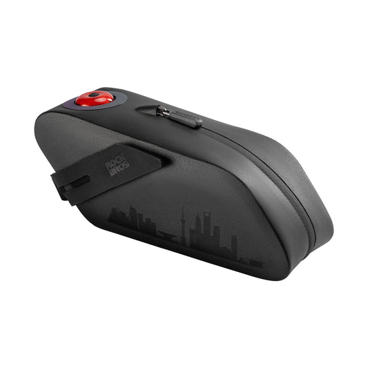 ROCKBROS Bike Saddle Bag Waterproof with Brake Sensor Tail Light - AS-078-1 - ROCKBROS-UK