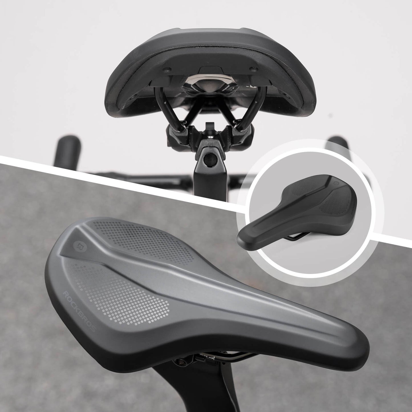 ROCKBROS Comfortable Bike Saddle