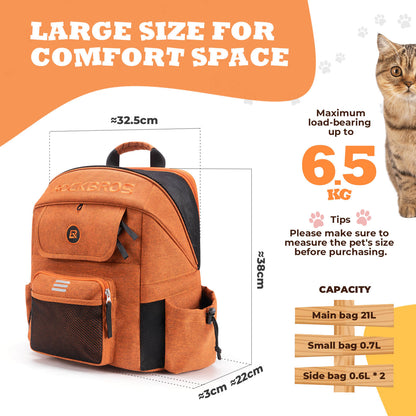 rockbros folding bike handlebar bag h47 multifunctional pet carrier for cycling