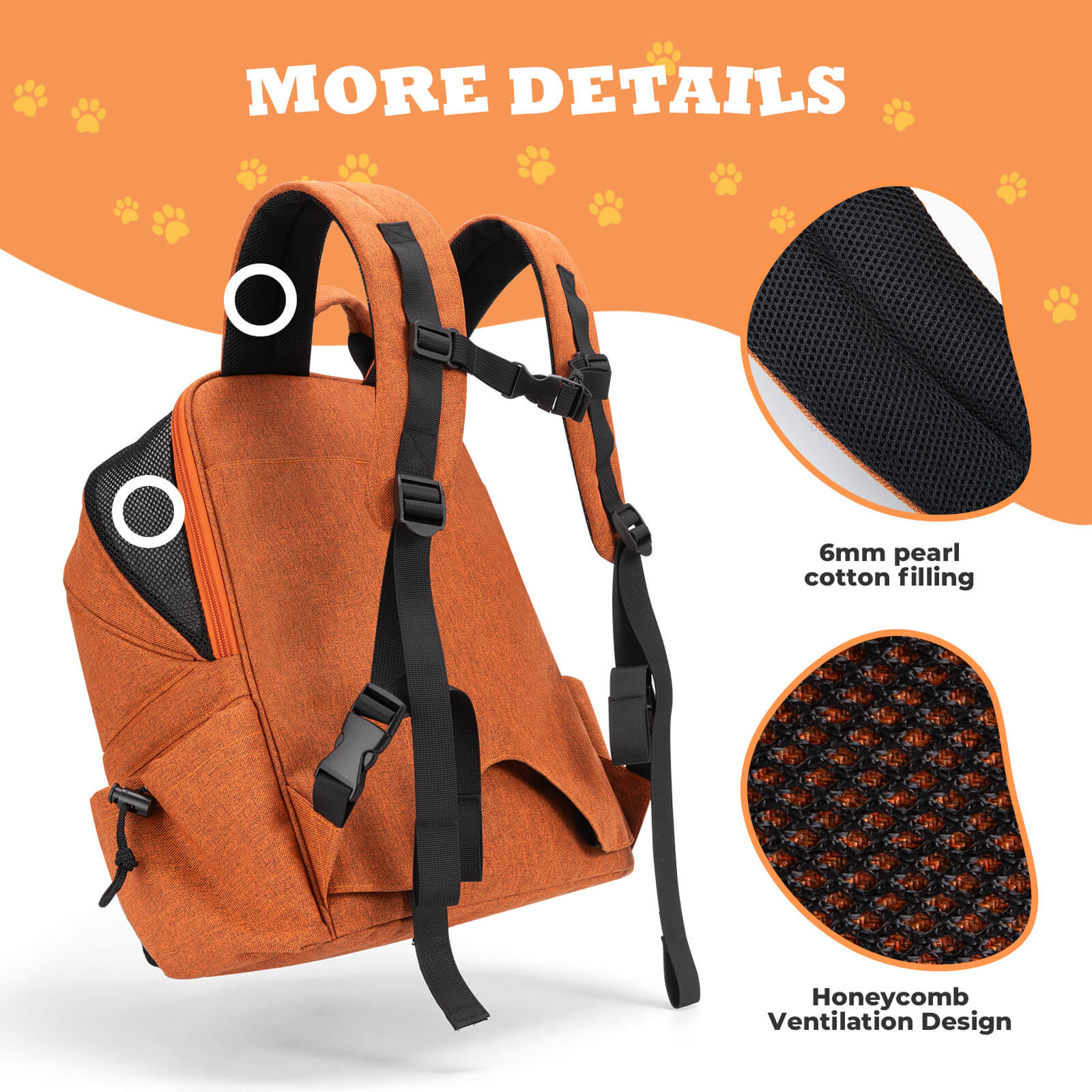 rockbros folding bike handlebar bag h47 multifunctional pet carrier for cycling