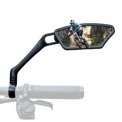 rockbros hd convex mirror mounted on 21-26 mm handlebar #Style_Right