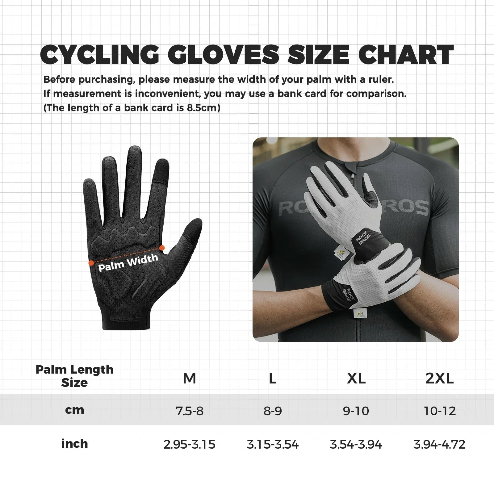 S403-1 Summer Cycling Gloves Padded, Breathable & Touchscreen | ROCKBROS