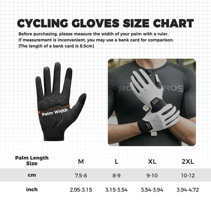 S403-1 Summer Cycling Gloves Padded, Breathable & Touchscreen | ROCKBROS