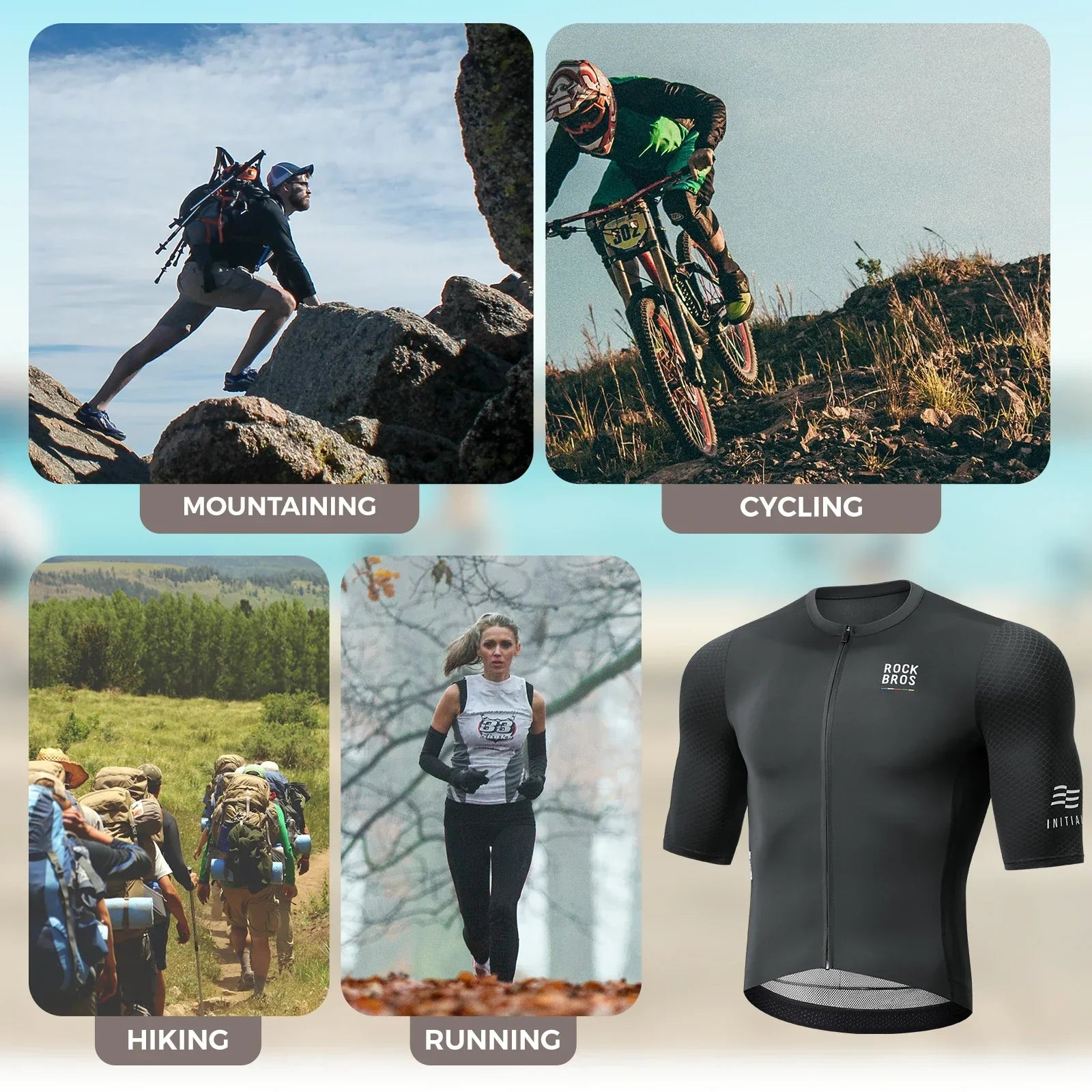 ROAD TO SKY  Men’s Cycling Jersey