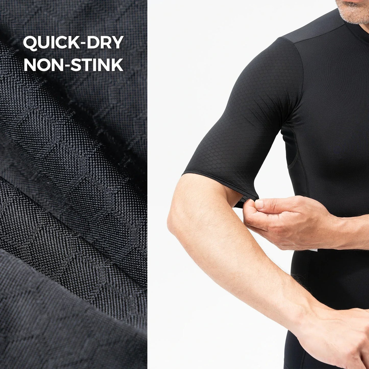 ROAD TO SKY  Men’s Cycling Jersey#Color_Black