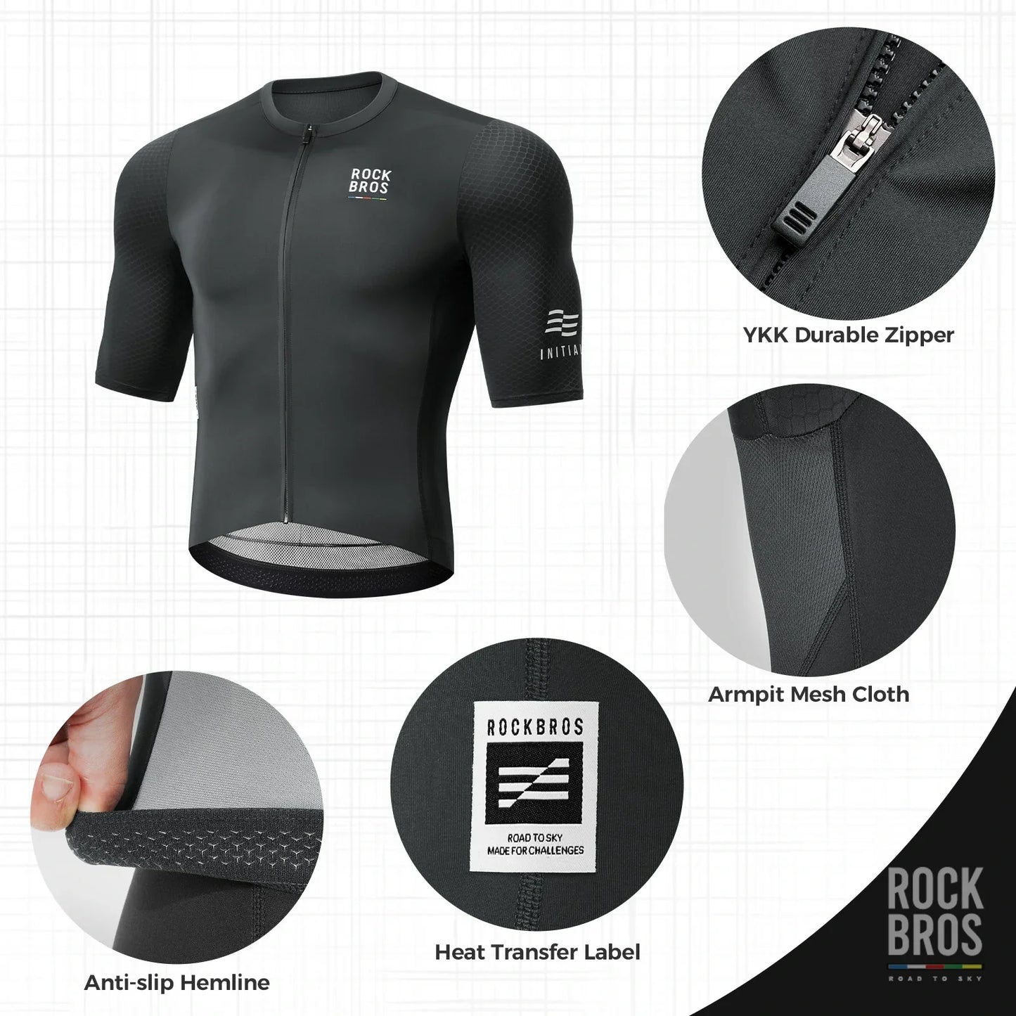 ROAD TO SKY  Men’s Cycling Jersey