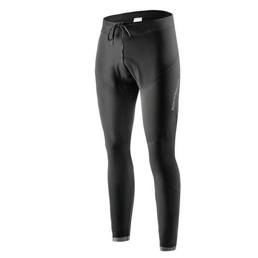 rockbros men’s winter cycling trousers in black