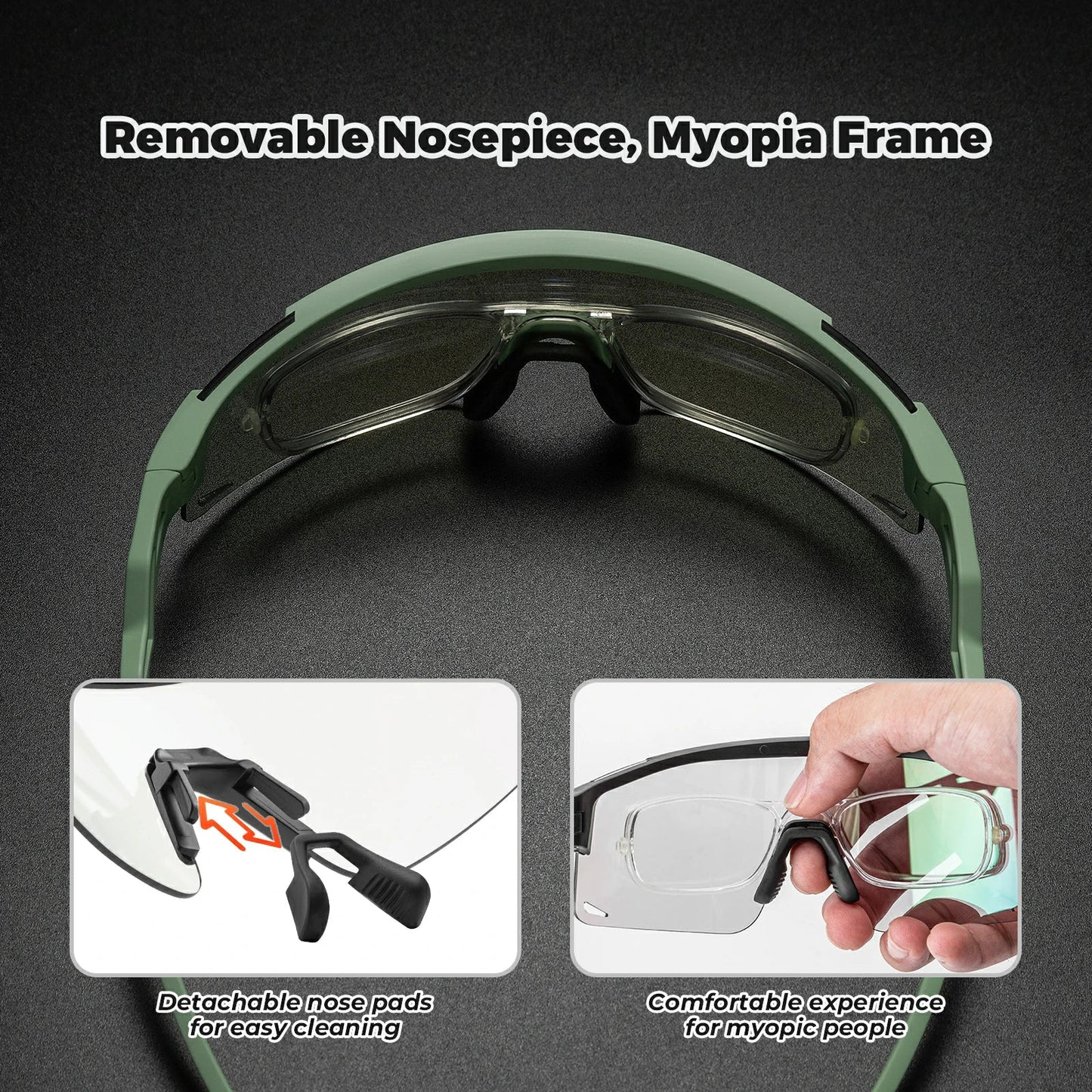ROCKBROS Photochromic / Polarized Cycling Sunglasses