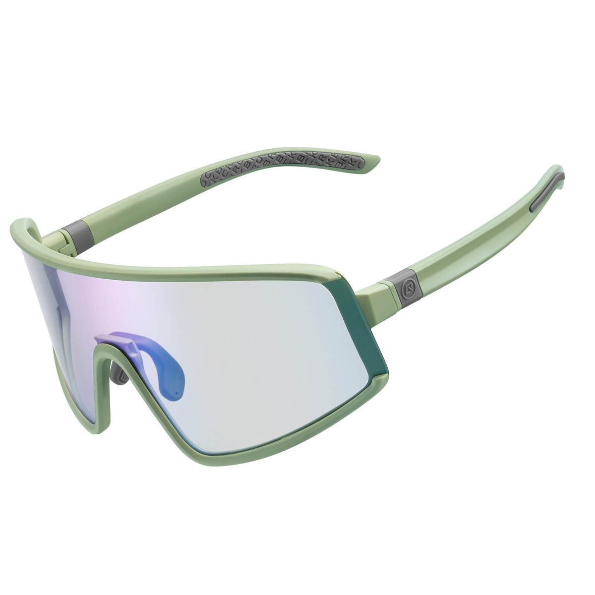 rockbros photochromic cycling sunglasses with antifog lenses and uv400 protection #Color_Green
