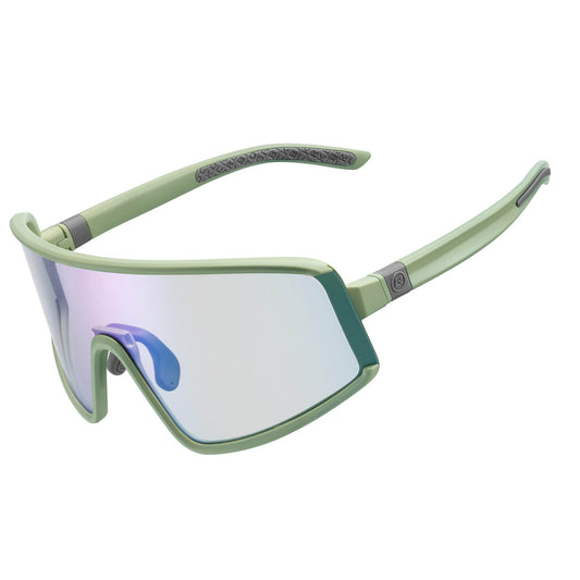 rockbros photochromic cycling sunglasses with antifog lenses and uv400 protection #Color_Green